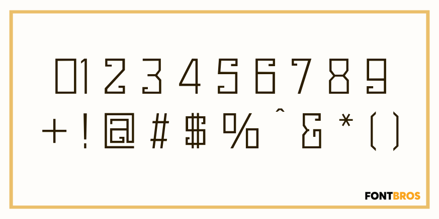 Greenleaf Font Poster #4