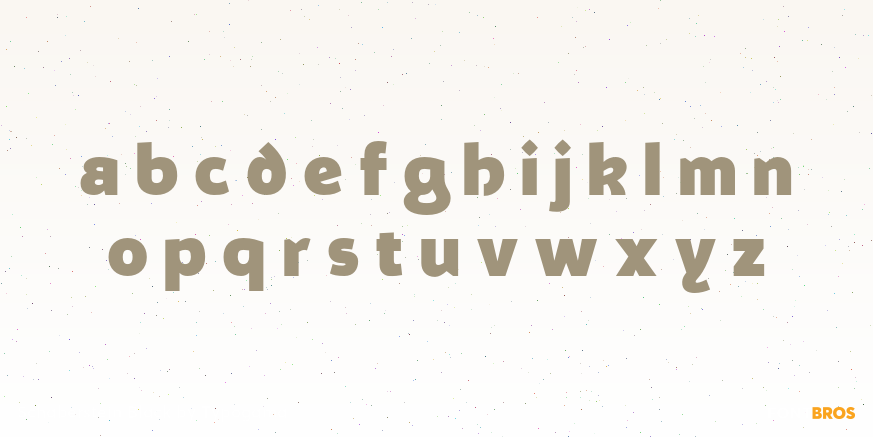 Schaberstein Black Font Poster #3