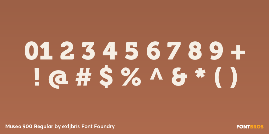 Museo 900 Regular Font Poster #4