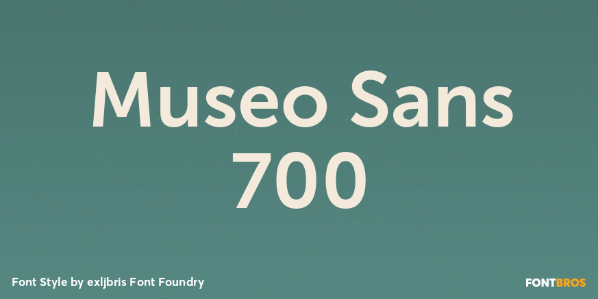 Museo Sans 700 Font Poster #1