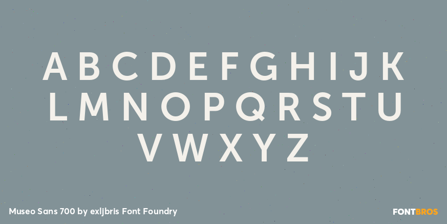 Museo Sans 700 Font Poster #2