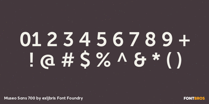 Museo Sans 700 Font Poster #4