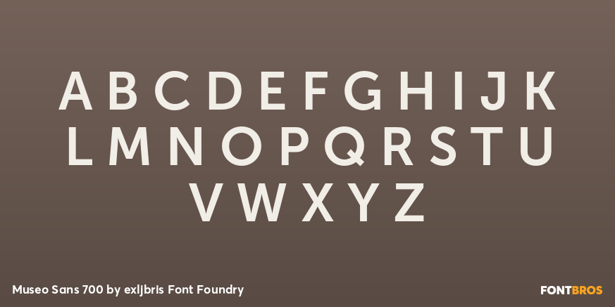 Museo Sans 700 Font Poster #1