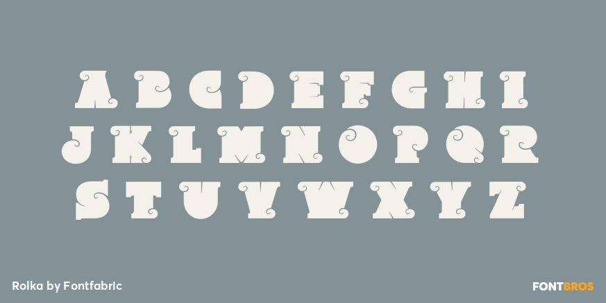 Rolka Font Poster #3