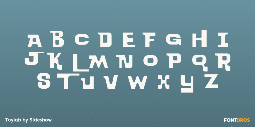 Toylab Font Poster #2