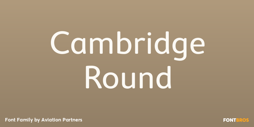 Cambridge Round Poster