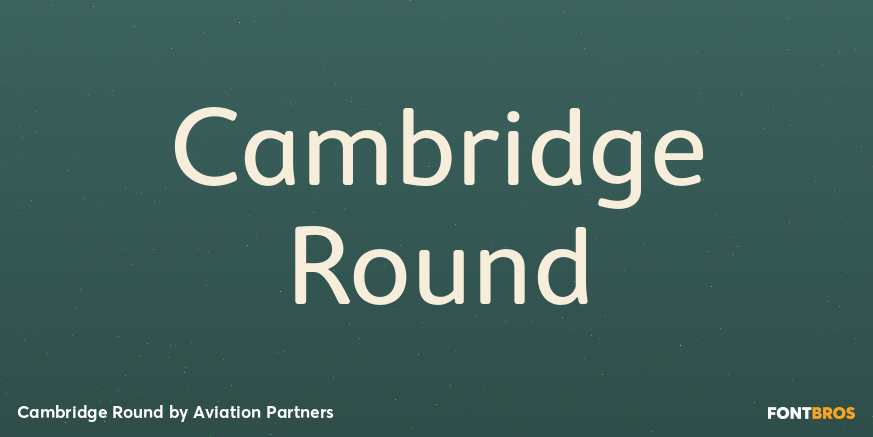 Cambridge Round Poster