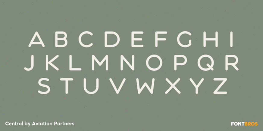 Central Font Poster #1