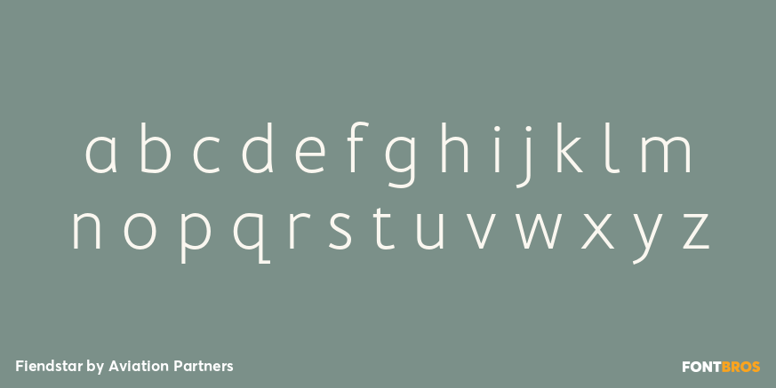 Fiendstar Font Poster #1