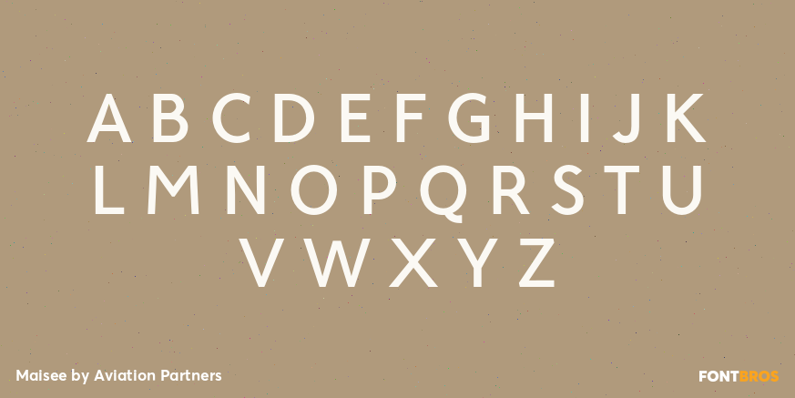 Maisee Font Poster #1