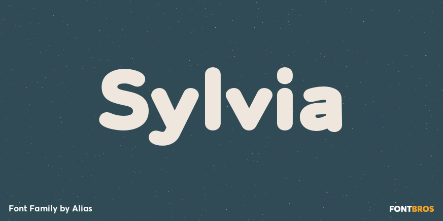 Sylvia Font Poster #1