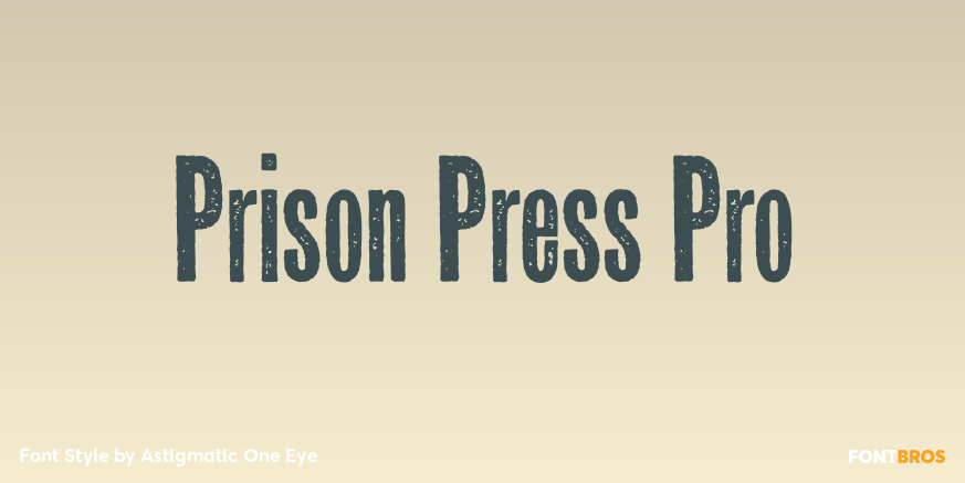 Prison Press Pro Poster