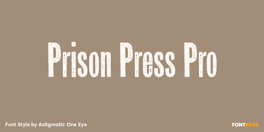 Prison Press Pro Poster