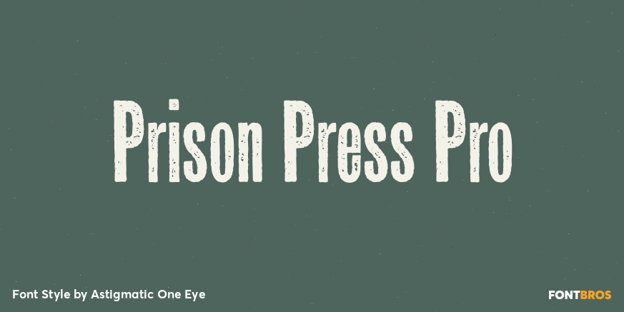 Prison Press Pro Poster