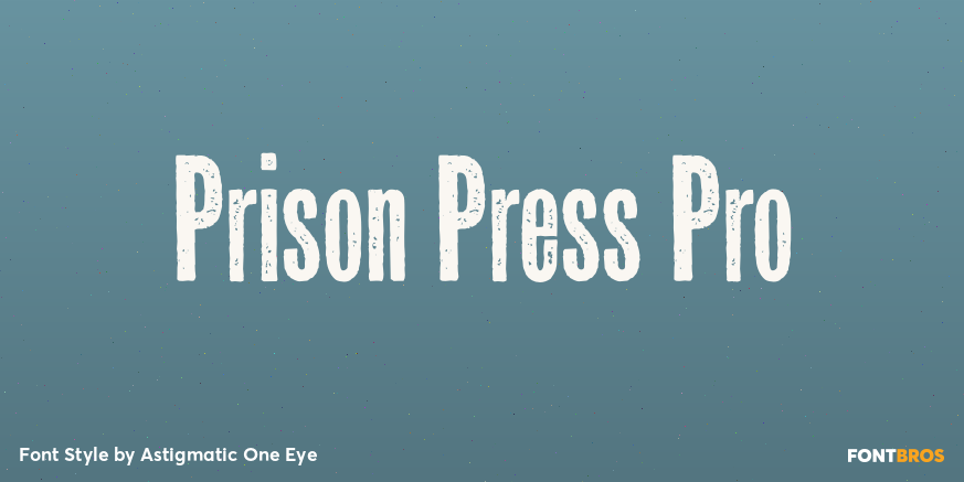 Prison Press Pro Poster