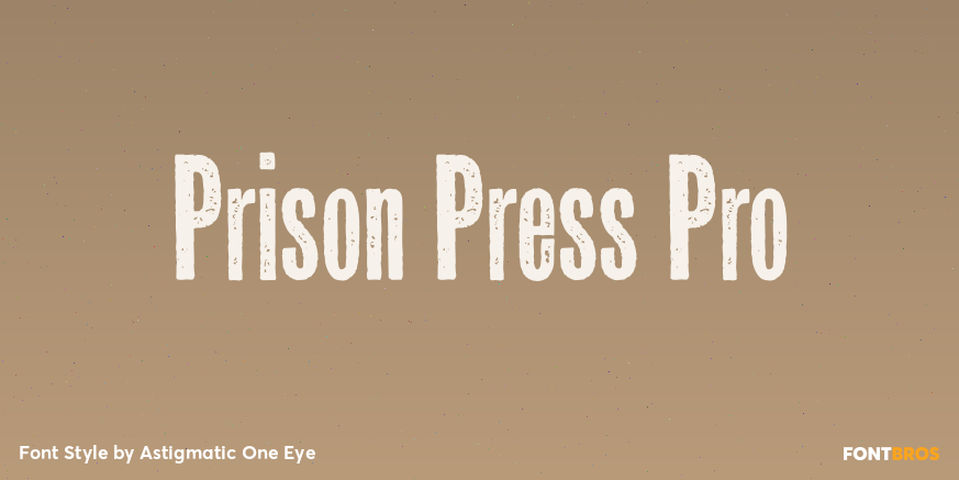 Prison Press Pro Poster
