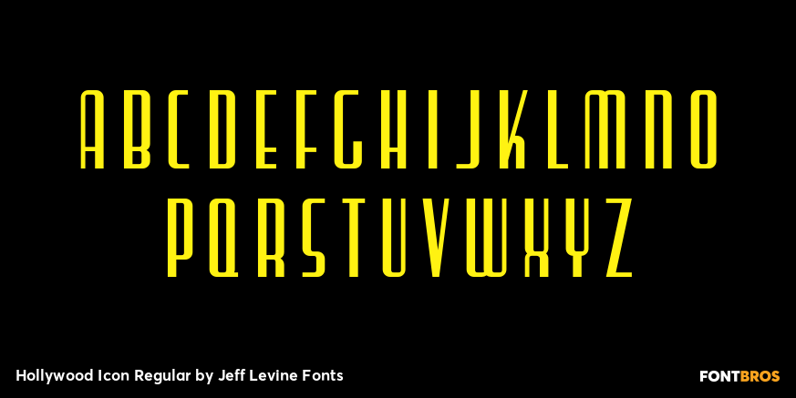 Hollywood Icon Regular Font Poster #3