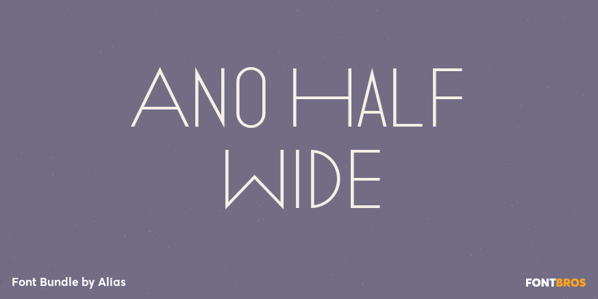 Ano Half Wide Poster