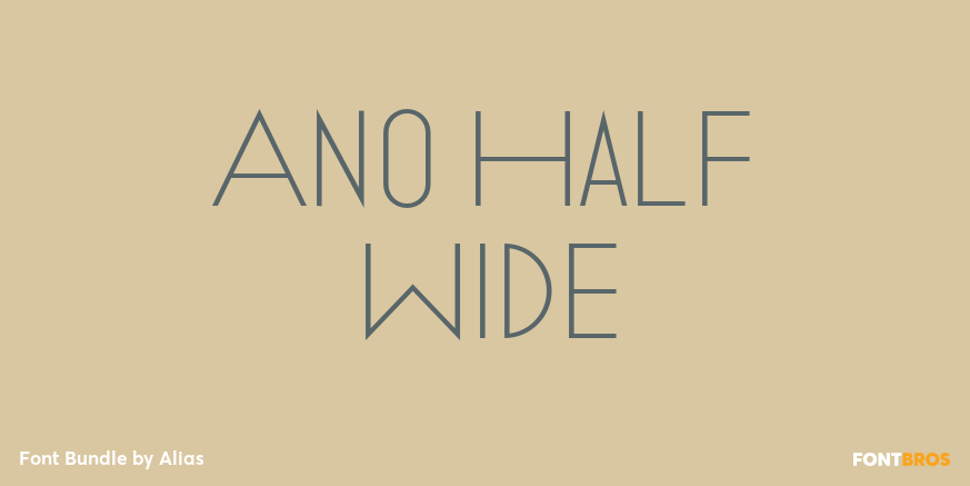 Ano Half Wide Poster