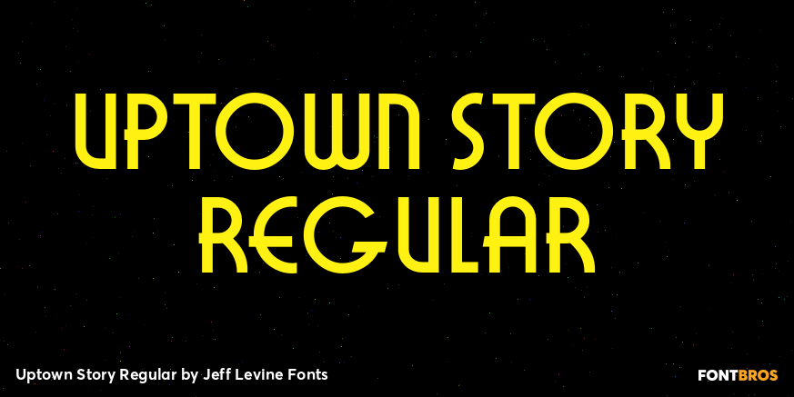 Uptown Story Regular Font Poster #1