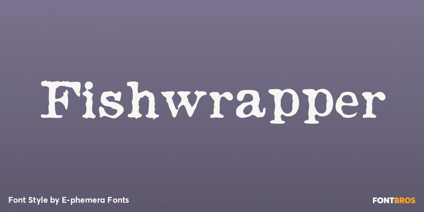Fishwrapper Poster