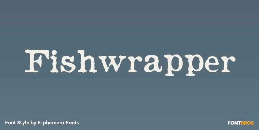 Fishwrapper Poster