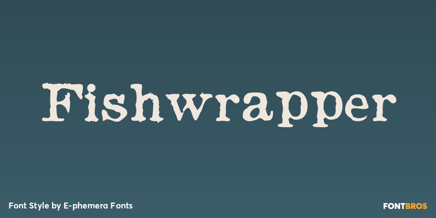 Fishwrapper Poster