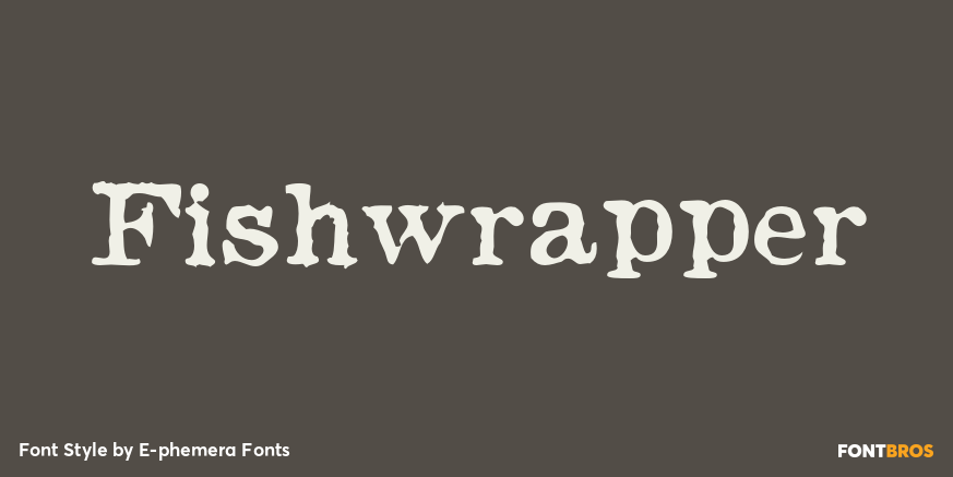 Fishwrapper Poster