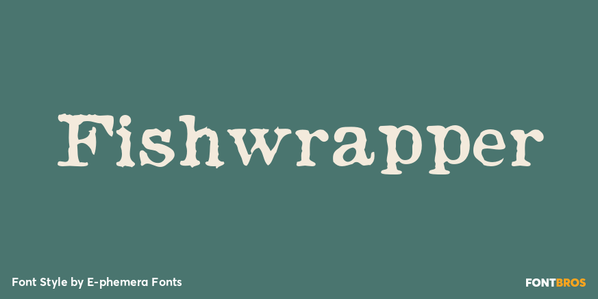 Fishwrapper Poster