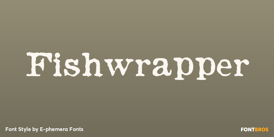 Fishwrapper Poster