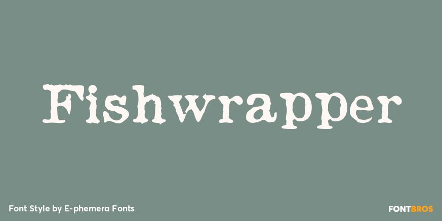 Fishwrapper Poster