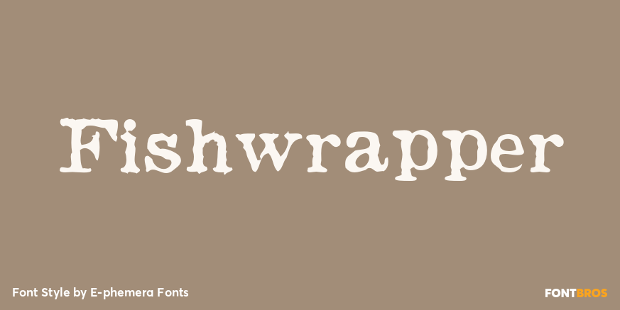 Fishwrapper Poster