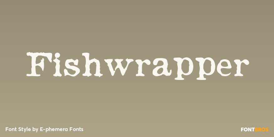 Fishwrapper Poster