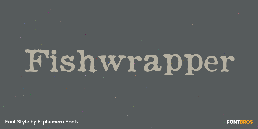 Fishwrapper Poster