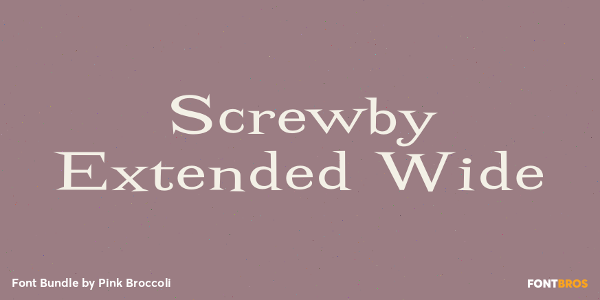 Screwby Extended Wide Poster