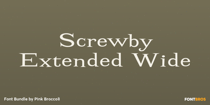 Screwby Extended Wide Poster