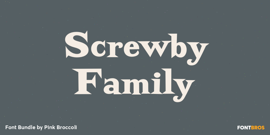 Screwby Family Poster