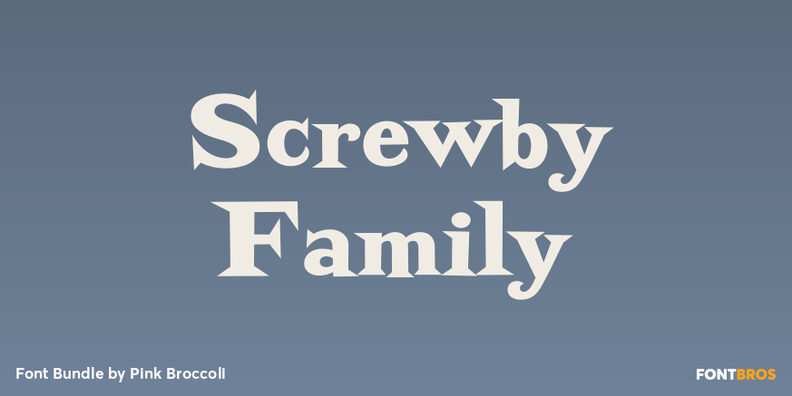 Screwby Family Poster