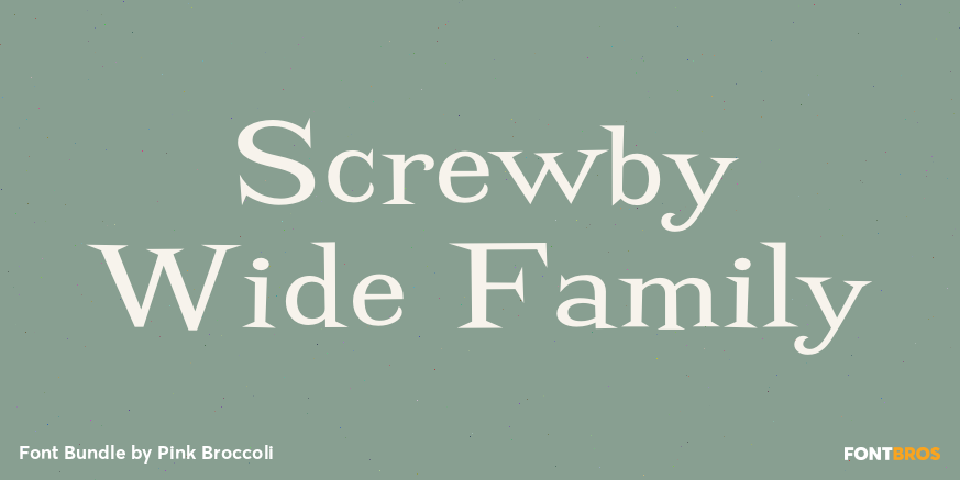 Screwby Wide Family Poster