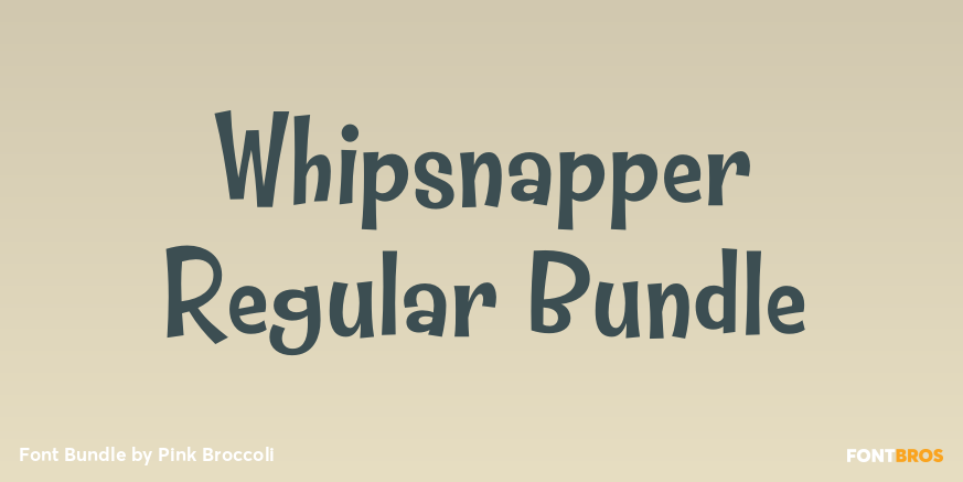 Whipsnapper Regular Bundle Poster
