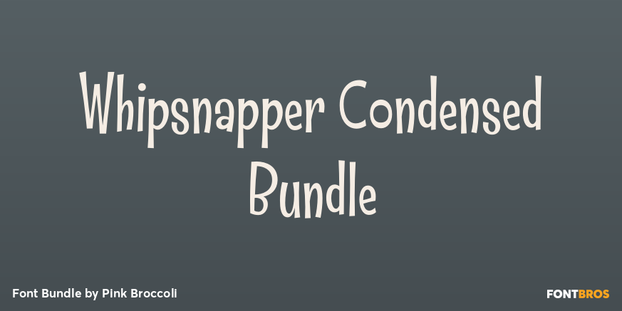 Whipsnapper Condensed Bundle Poster