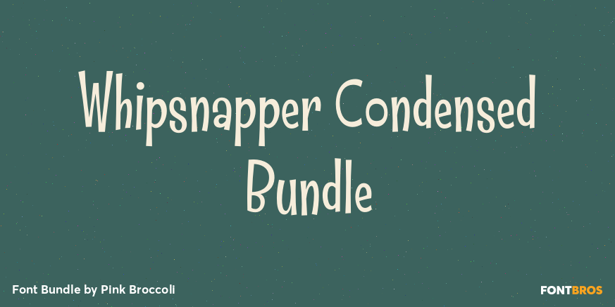 Whipsnapper Condensed Bundle Poster