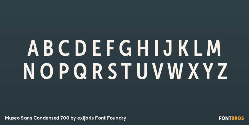 Museo Sans Condensed 700 Font Poster #2