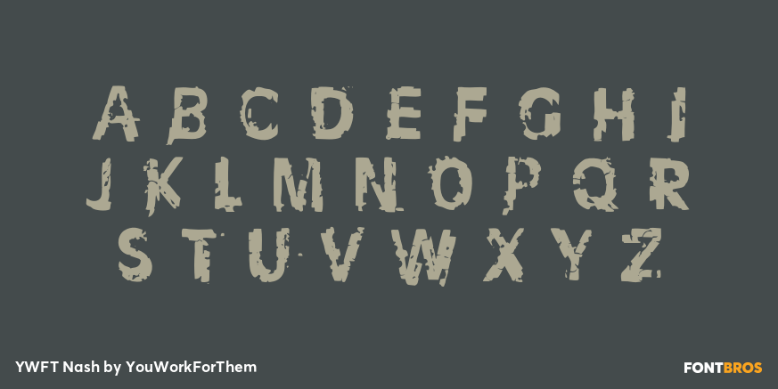 YWFT Nash Font Poster #2
