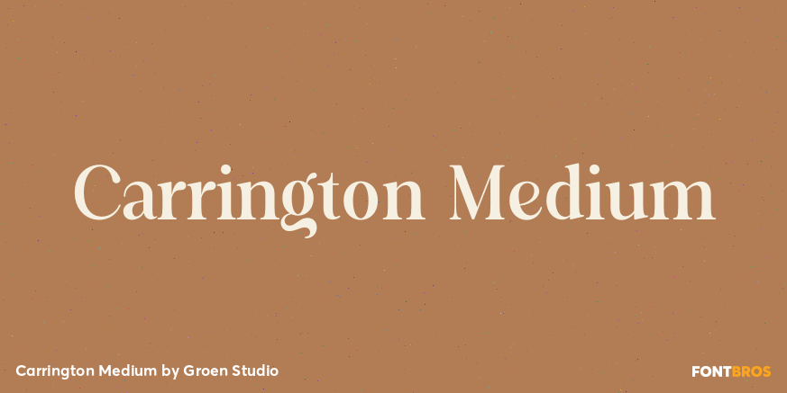 Carrington Medium Poster