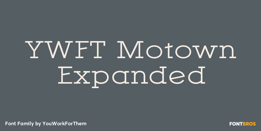 YWFT Motown Expanded Poster