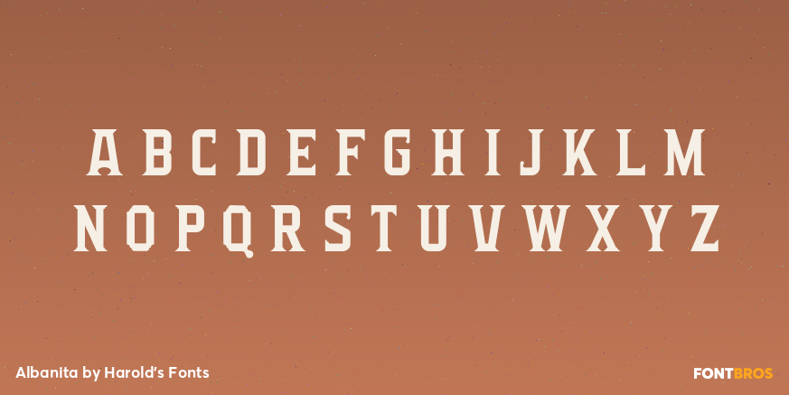 Albanita Font Poster #1