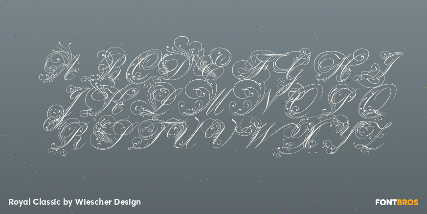 Royal Classic Font Poster #1