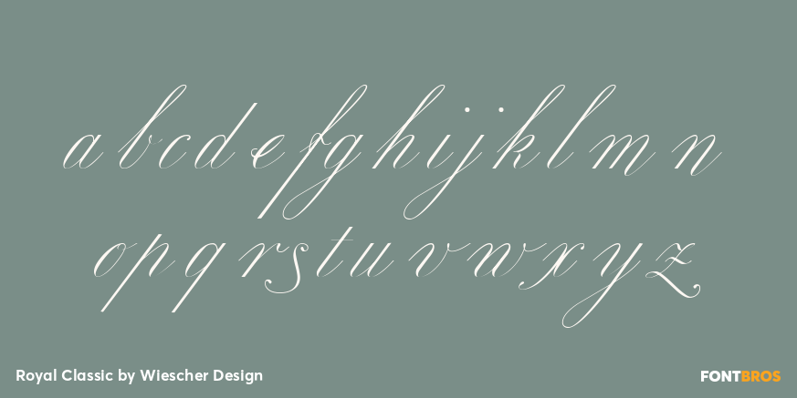 Royal Classic Font Poster #1