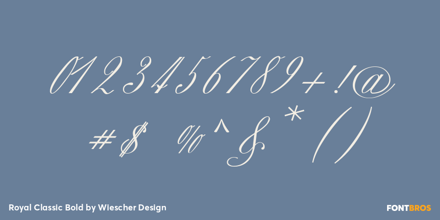 Royal Classic Bold Font Poster #4